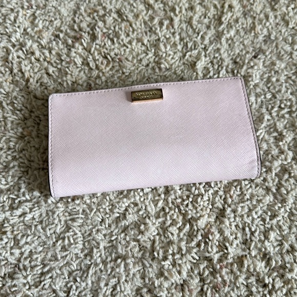 Kate Spade pale Pink snap close wallet - Picture 1 of 3